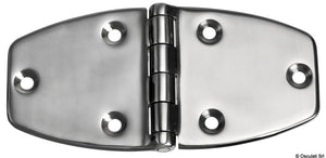 Trapezoidal AISI316 hinge 153x75x3.6mm - foto originale Osculati Srl