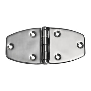 Trapezoidal AISI316 hinge 153x75x3.6mm - foto originale Osculati Srl