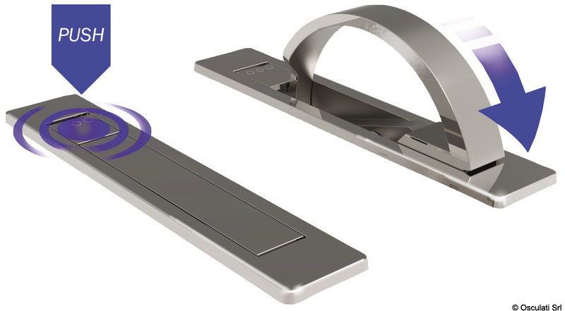 Delux XL pull handle w/ rotary opening system - foto originale Osculati Srl