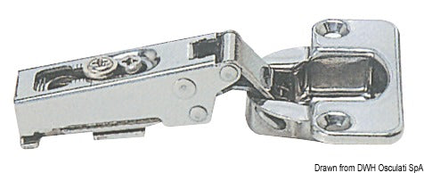 Sugatsune Spring hinge 15-19 mm 94x54 mm - foto originale Osculati Srl