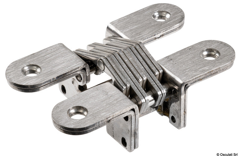 Hidden hinge 84 mm 2 pcs. package - foto originale Osculati Srl