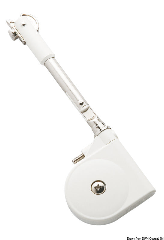Sugatsune Soft-Down Stay white 1.62-3.68 Nm - foto originale Osculati Srl