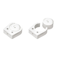 Scoprega Mehrzweck-Riegel aus Nylon, weiß (10er-Pack)