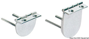 Hinge AISI316 72x65 mm - foto originale Osculati Srl