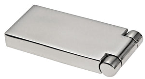 Built-in hinge mirror-polished AISI316 75x35 mm - foto originale Osculati Srl