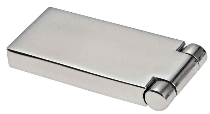 Built-in hinge mirror-polished AISI316 75x35 mm - foto originale Osculati Srl