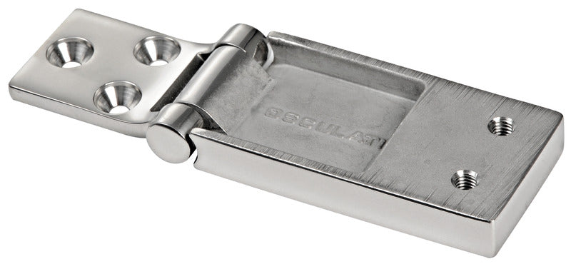Built-in hinge mirror-polished AISI316 75x35 mm - foto originale Osculati Srl