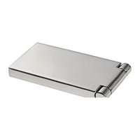 Charnière à encastrer AISI316 poli miroir 100x50 mm
