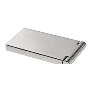 Built-in hinge mirror-polished AISI316 100x50 mm - foto originale Osculati Srl