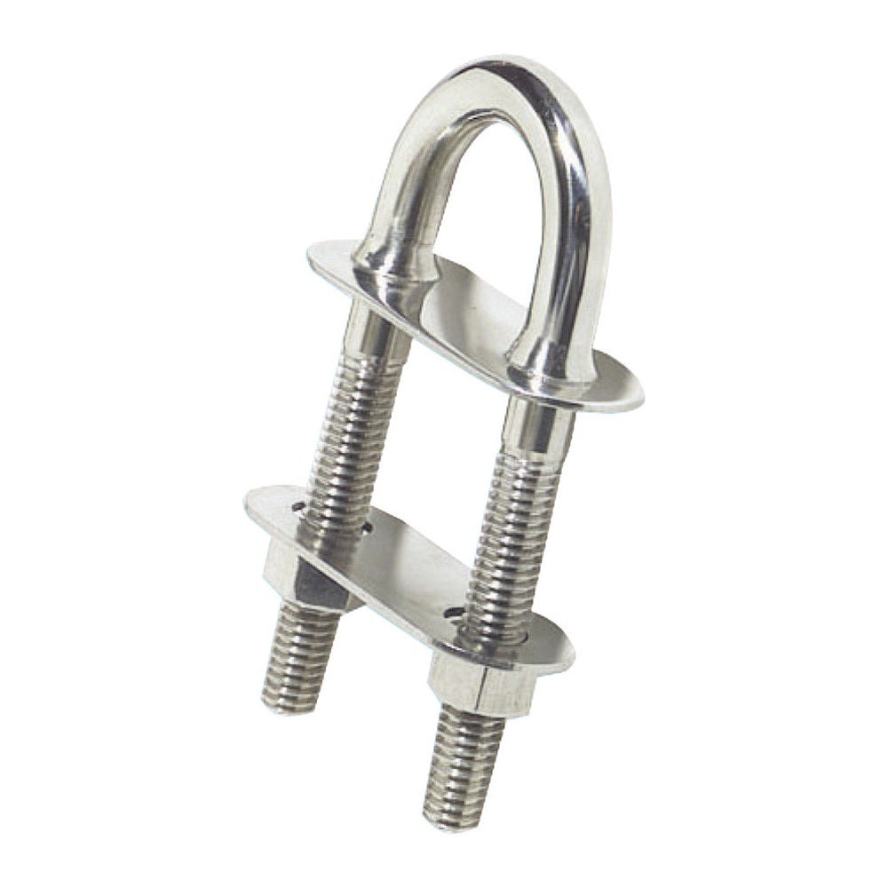 U-bolt conic fittings mirrorpolished SS 160x15.8mm - foto originale Osculati Srl