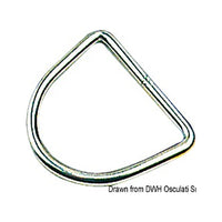 D-ring 8x50 mm (set van 10)