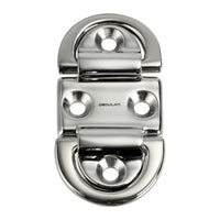 Pad eye 59x99 mm doppio anello 8 mm BL 6800 kg