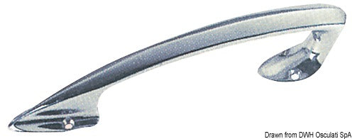 Bow handle chromed brass 200x33x35 mm - foto originale Osculati Srl