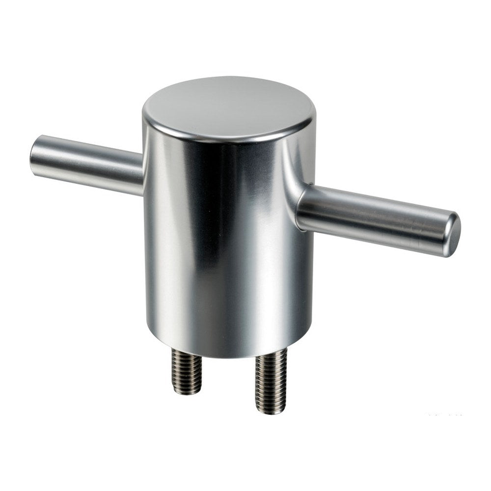 Thor cleat polished aluminium 60 mm - foto originale Osculati Srl