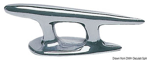 Old style cleat chromed brass 200 mm - foto originale Osculati Srl