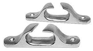 Fairlead anodised aluminium 140 mm - foto originale Osculati Srl