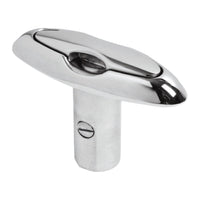 Minicornamusa escamoteable pulido espejo AISI316 134x41mm