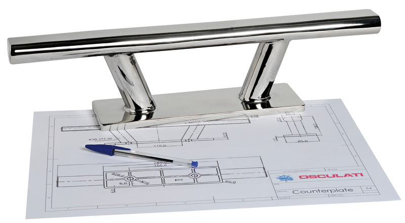 Nordik cleat mirror-polished AISI316 500 mm - foto originale Osculati Srl