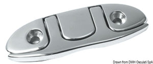 Pop-up cleat AISI316 115 x 45 mm - foto originale Osculati Srl