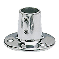 Relingstützenhalter, rund AISI316 90° 22 mm