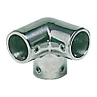 Raccord angle à 3 voies AISI316 90° 25 mm