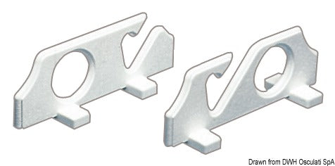 Polythene fishing rod holder 2 rods - foto originale Osculati Srl