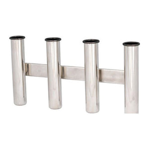 Oceansouth Wall mounting rod holder AISI 316 Nr. 4 rods - foto originale Osculati Srl