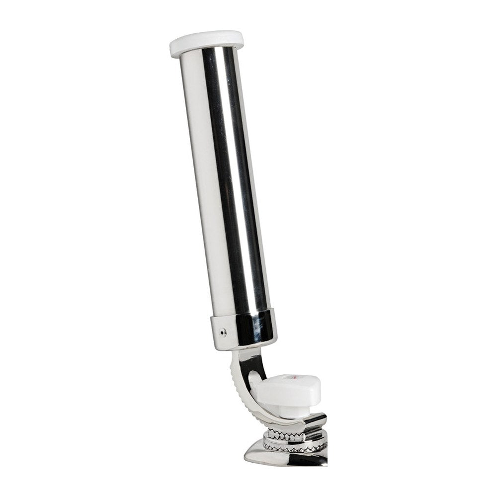 Rod holder AISI316 base and pipe 46 mm - foto originale Osculati Srl
