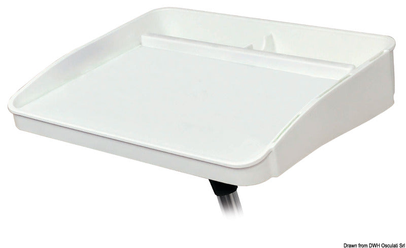 Oceansouth Bait tray to be fitted to 25 mm pulpit rail - foto originale Osculati Srl