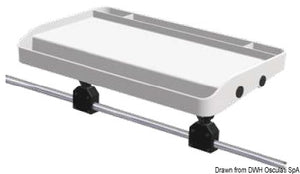 Tray for 25-mm Ø pulpit pipes 700x420 mm - foto originale Osculati Srl