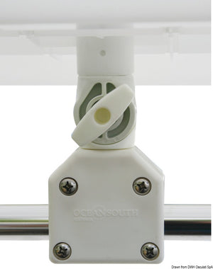 Oceansouth Bait tray to be fitted to 25 mm pulpit rail - foto originale Osculati Srl