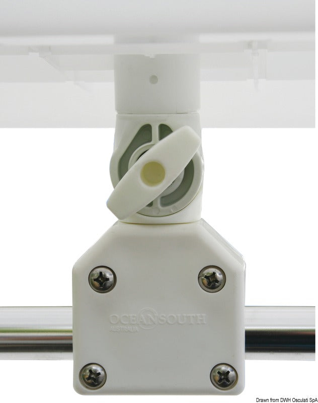Oceansouth Bait tray to be fitted to 25 mm pulpit rail - foto originale Osculati Srl