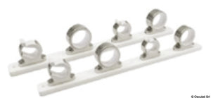 Aluminum fishing rod holder (for 4 rods) - foto originale Osculati Srl