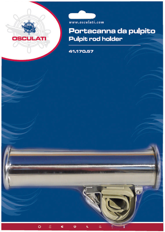 Pulpit rod holder AISI 316 - foto originale Osculati Srl