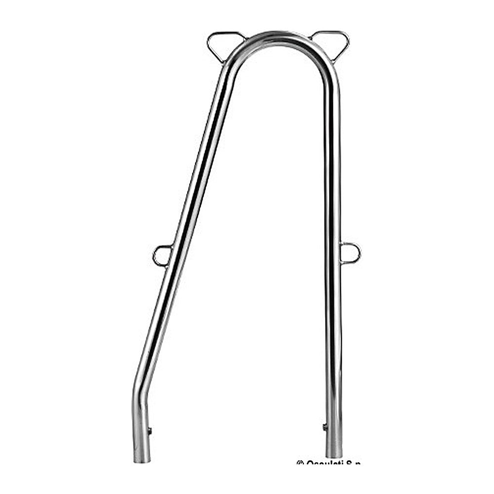 Double stanchion without stud - foto originale Osculati Srl