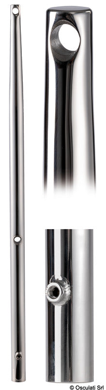 Stanchion AISI 316 ORC complying model 625 mm - foto originale Osculati Srl