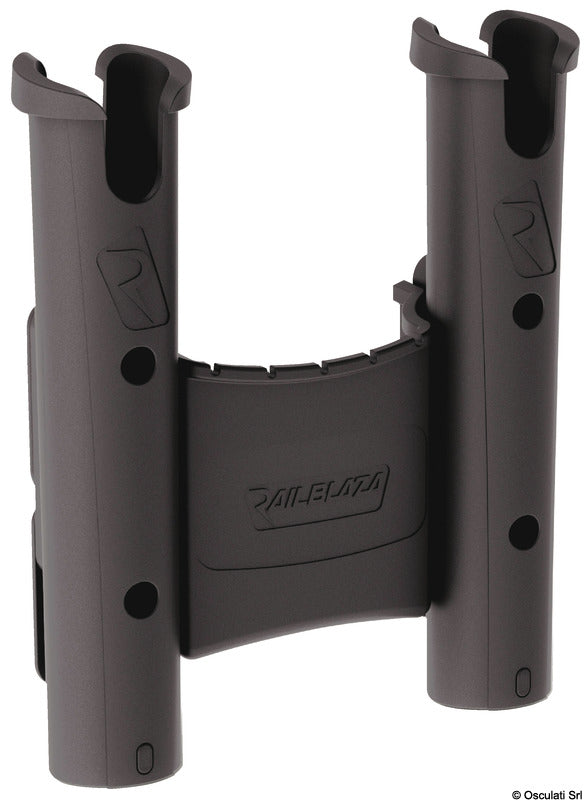 Railblaza RodStow Double with Caddy Black - foto originale Osculati Srl