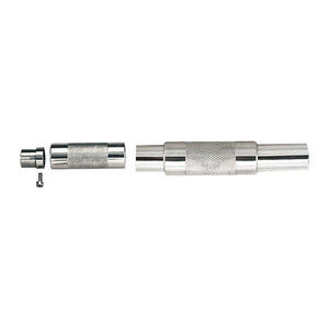 Telescopic closing hinge w/spring AISI316 30x2 mm - foto originale Osculati Srl