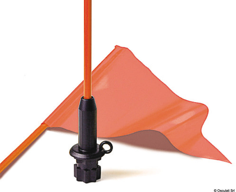 Railblaza Flag Whip & Pennant Black Base - foto originale Osculati Srl