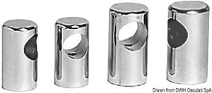 Handrail central AISI316 25 mm - foto originale Osculati Srl