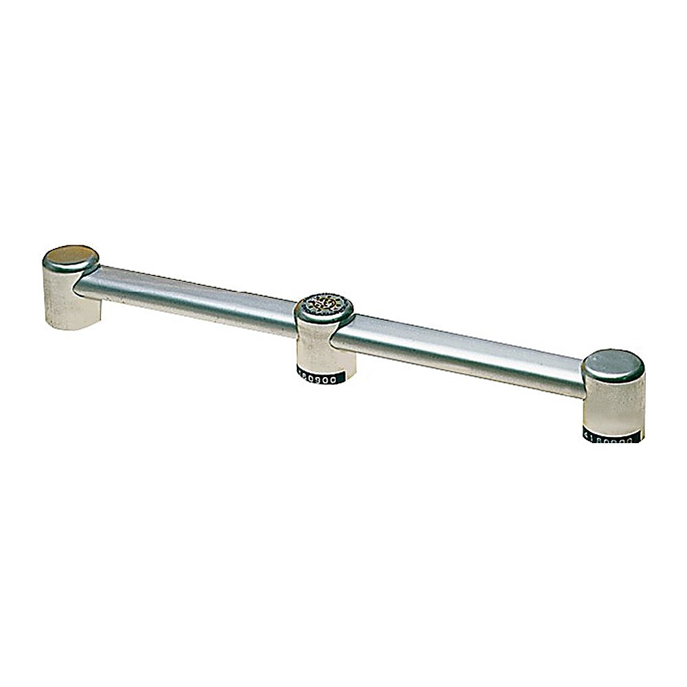 Aluminium oval handrail central for pipe 40x20mm - foto originale Osculati Srl