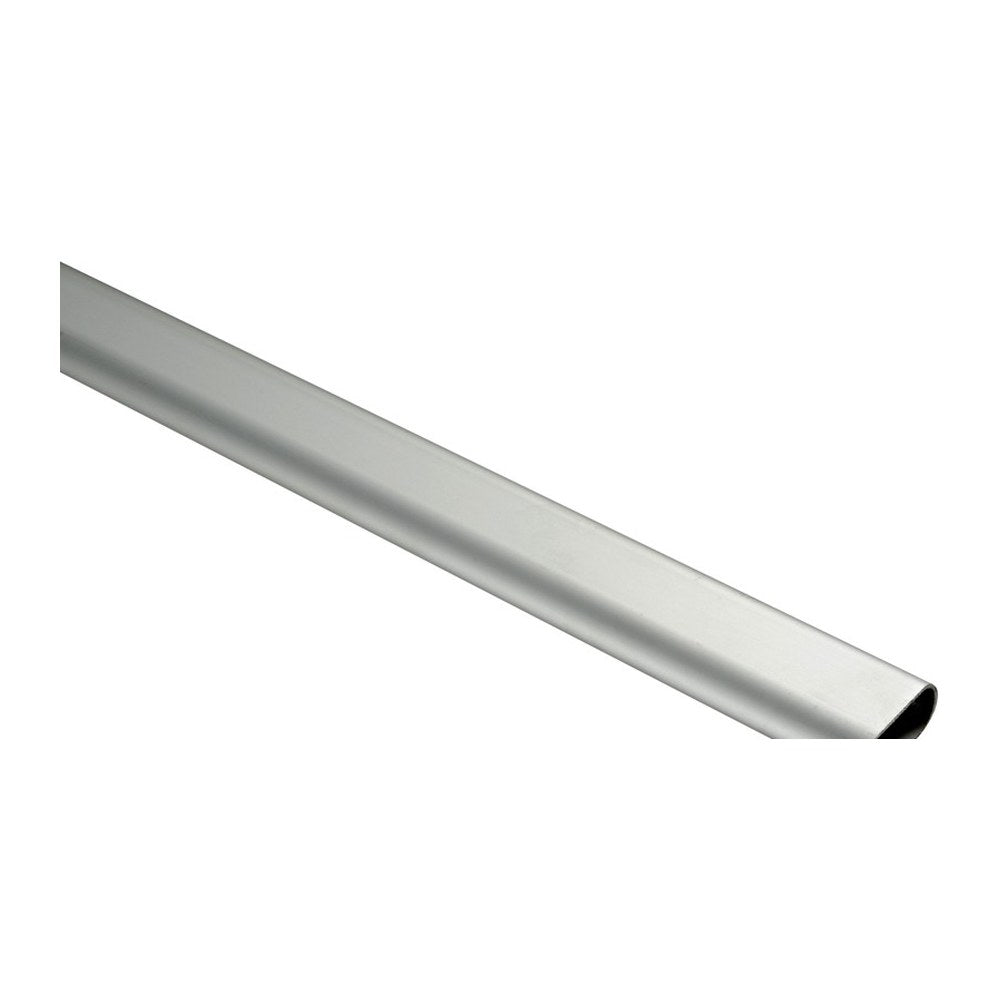 Polished anodized oval pipe 40x20 mm (pack of 2) - foto originale Osculati Srl