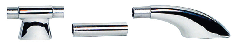 Handrail central AISI316 25x1.2 mm - foto originale Osculati Srl
