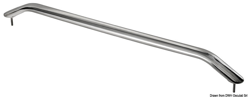 Handrail AISI316 13x33 mm 305 mm - foto originale Osculati Srl