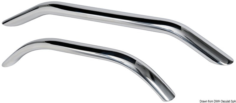 Handrail AISI316 20x40 mm 457 mm - foto originale Osculati Srl