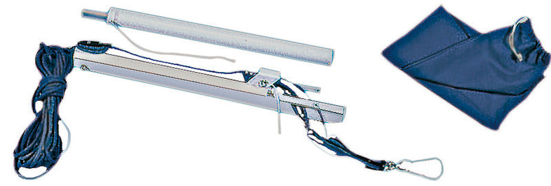 Fodable and swivelling davit - foto originale Osculati Srl