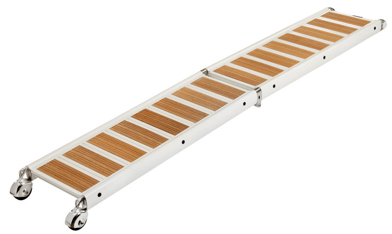 Foldable gangway lacquered white 210 cm - foto originale Osculati Srl