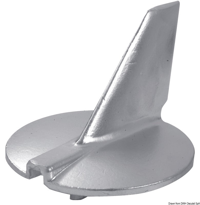 Tecnoseal Magnesium directional fin for Yamaha 225/300 HP - foto originale Osculati Srl