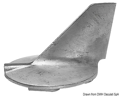 Tecnoseal Aluminium anode for Yamaha 225/300 HP - foto originale Osculati Srl