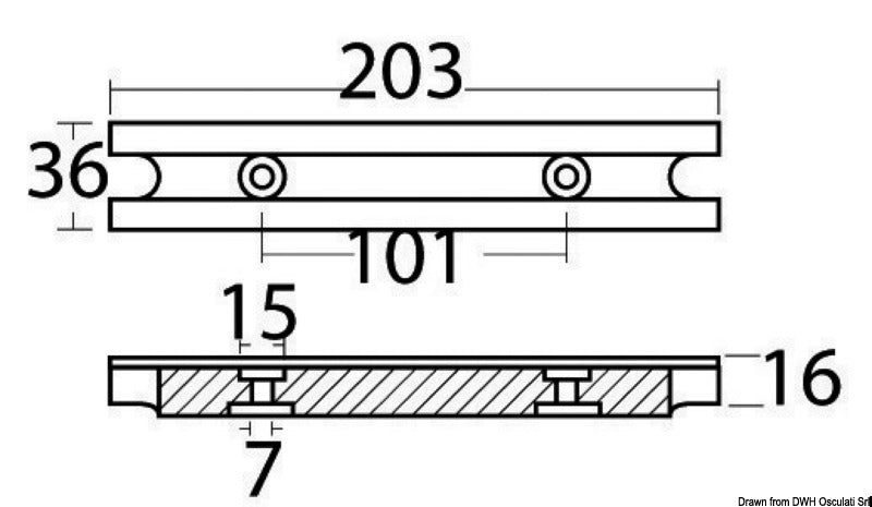 Tecnoseal Zinc rod anode for Yamaha und Mariner - foto originale Osculati Srl